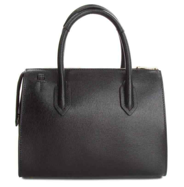 Túi Furla Ladies Pin S Leather Satchel 'Black' 942274 - Ảnh 3