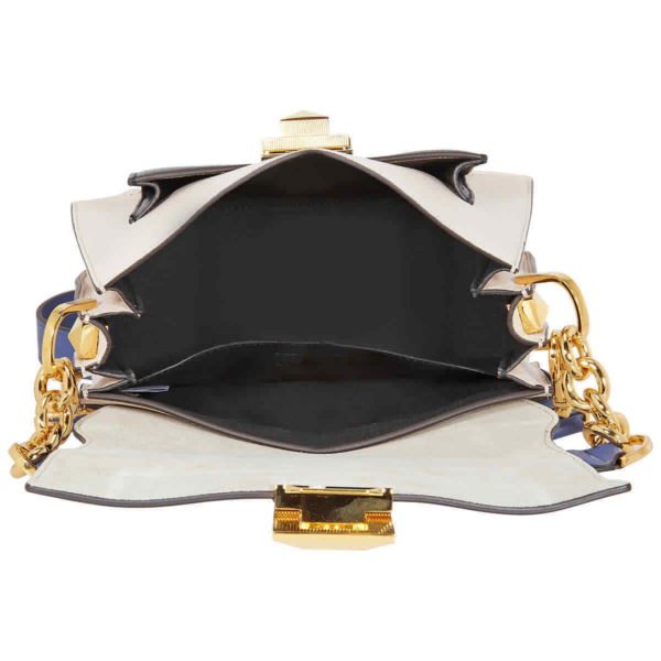 Túi Furla Diva Tricolor Leather Shoulder Bag 'Blue' BWN8-1021524 - Ảnh 2