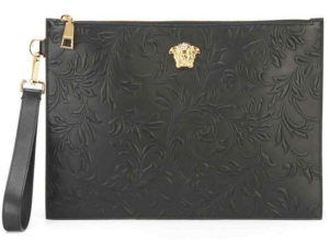 Ví Versace Embossed Barocco Zip 'Black' DP85102-DPBA1-D41OH