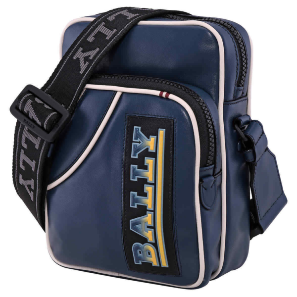 Túi Bally Ace Messenger Bag 'Blue' 6231840 - Ảnh 2