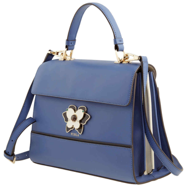 Túi Furla Mughetto M Top Handle Bag 'Blue' 1021985 - Ảnh 4