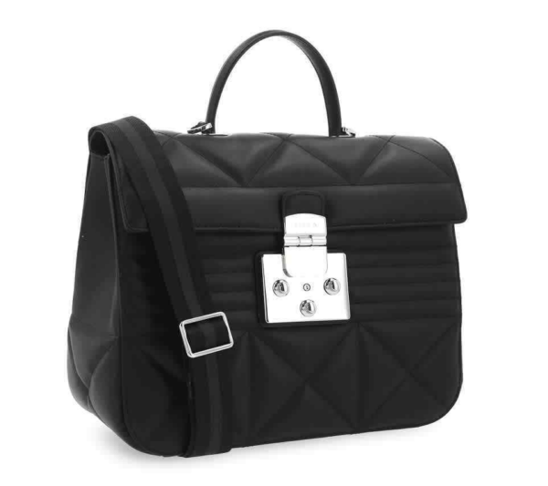 Túi Furla Fortuna Quilted 'Black' 988334 - Ảnh 2