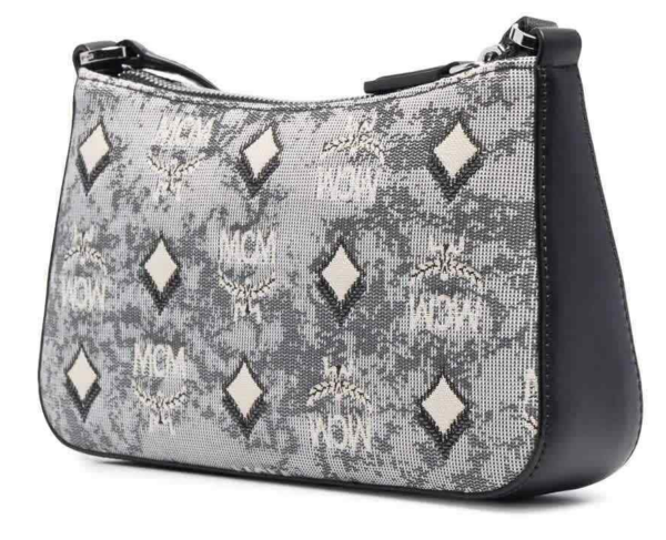 Túi MCM Ladies Mini Shoulder 'Grey' MWSBATQ01EG - Ảnh 3