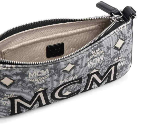 Túi MCM Ladies Mini Shoulder 'Grey' MWSBATQ01EG - Ảnh 2