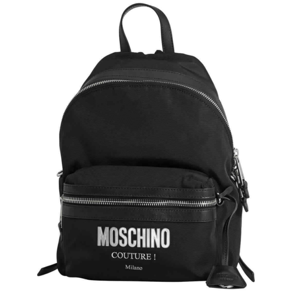 Balo Moschino Couture Logo 'Black' B-7638-8205-2555 - Ảnh 2