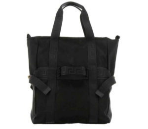 Túi Versace Logo Compression Strap Tote 'Black' DFB6838-DNY8Z-K41OT