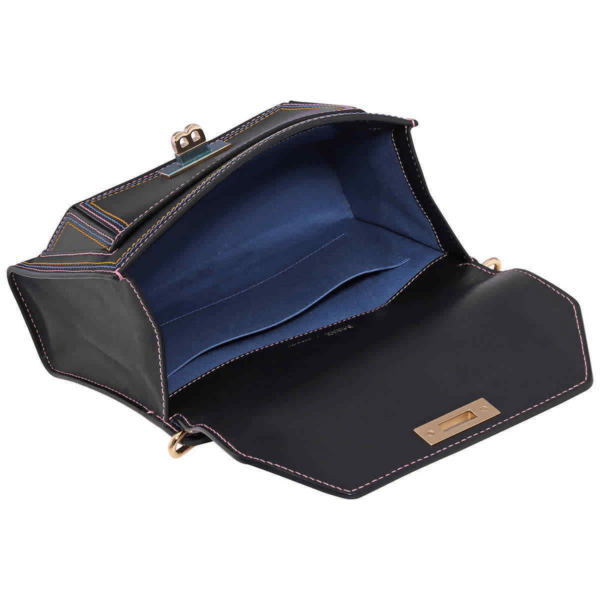 Túi Bally Suzy Leather 'Black' 6221884 - Ảnh 4