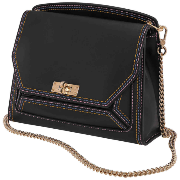 Túi Bally Suzy Leather 'Black' 6221884 - Ảnh 2