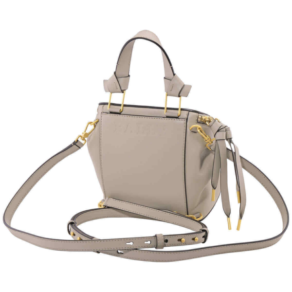 Túi Bally Harryet Calf Leather Structured Bag 'Cailou' 6229711 - Ảnh 5