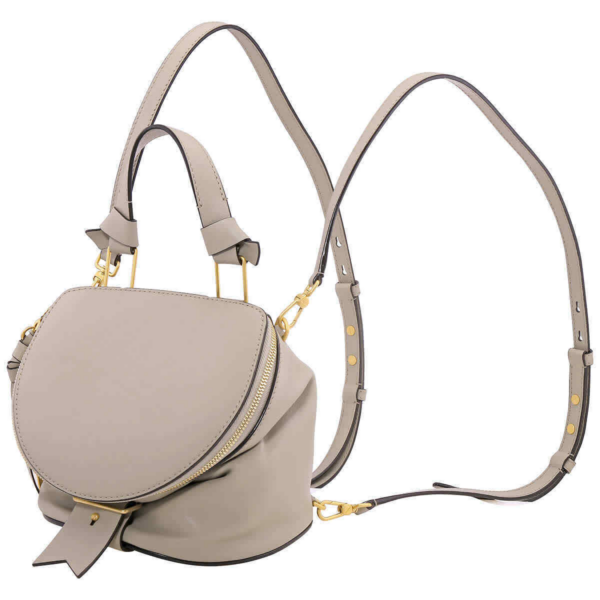 Túi Bally Harryet Calf Leather Structured Bag 'Cailou' 6229711 - Ảnh 2