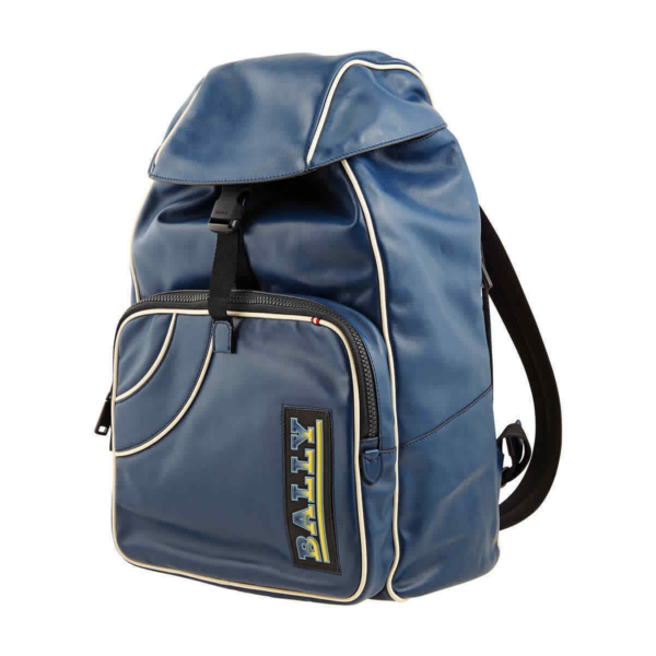 Balo Bally Shake Abi Leather 'Blue' 6231744 - Ảnh 4
