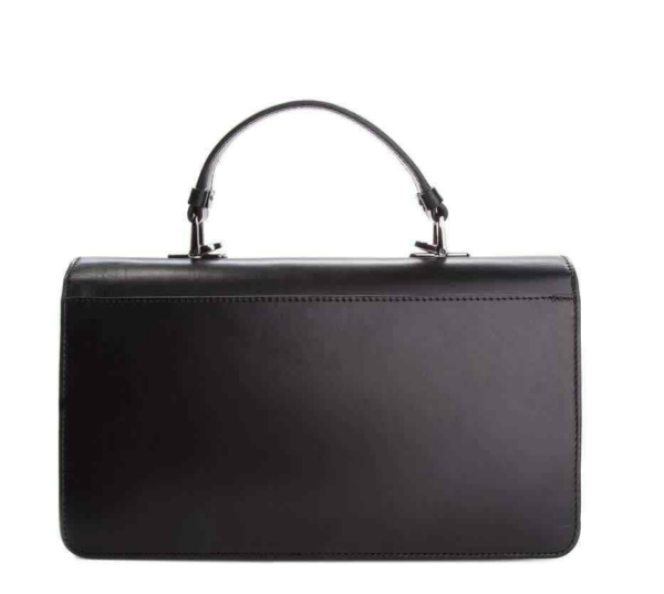 Túi Furla Bellaria S Top Handle Bag In Onyx 'Black' 984419 - Ảnh 3