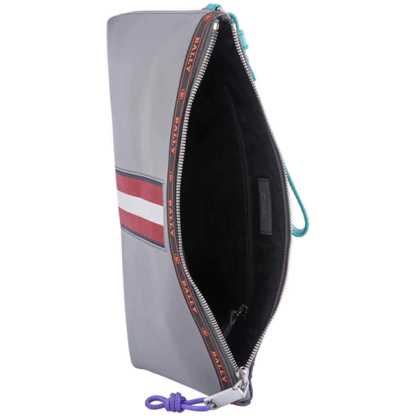 Ví Bally Hartland Logo Band Pouch 'Clo' 6228710 - Ảnh 4
