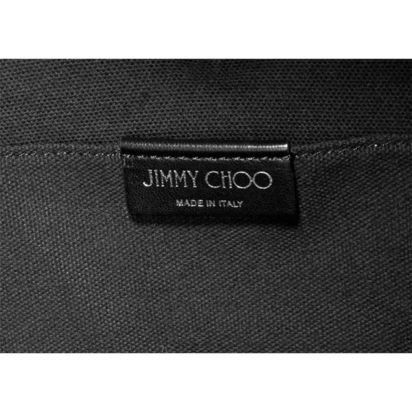 Túi Jimmy Choo Wilmer Logo Leather 'Black' 194-WILMER-GNL - Ảnh 5