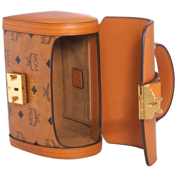 Túi MCM Ladies Tracy Cognac Satchel 'Orange' MWEBSXT02CO - Ảnh 2