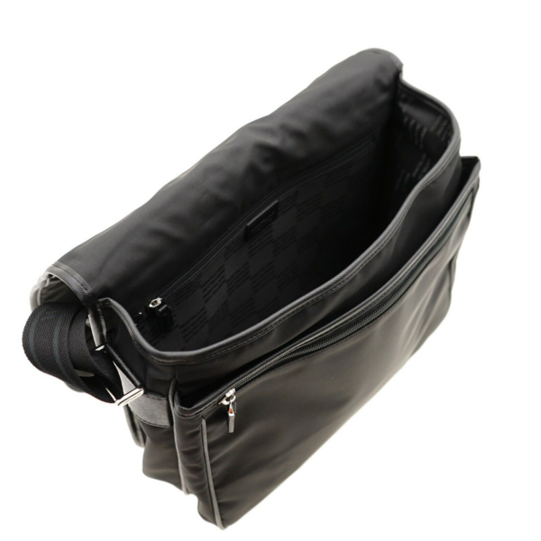Túi Montblanc Sartorial Jet Messenger 'Black' 116794 - Ảnh 2