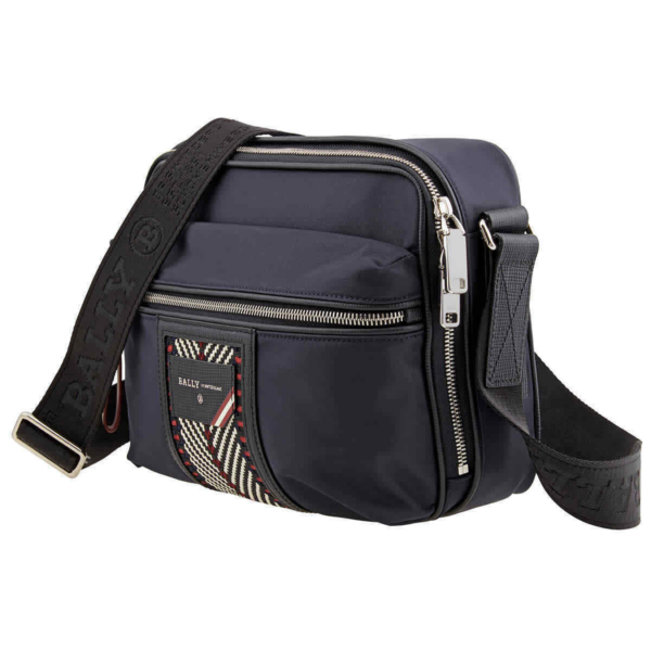 Túi Bally Men's Panelled Logo 'Blue' 6237158 - Ảnh 3