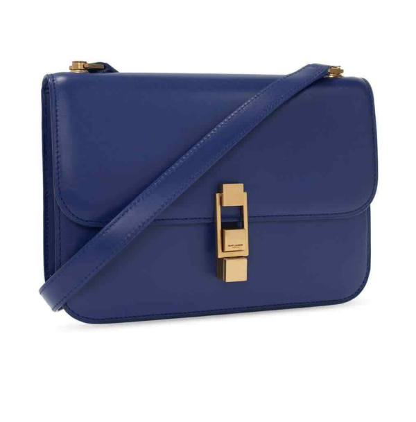 Túi Saint Laurent Le Carre Satchel 'Blue' 633214-1YF0W-4205 - Ảnh 2