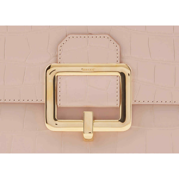 Túi Bally Janelle Calfskin Shoulder Bag 'Skin' 6227157 - Ảnh 3