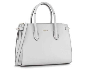 Túi Furla Pin S Leather Satchel Bag 'Silver' 924572