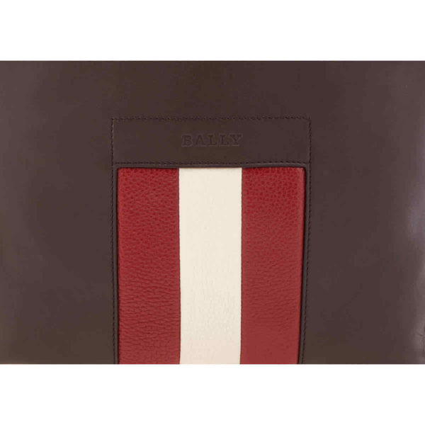 Balo Bally Beris Leather Backpack 'Coffee' 6218241 - Ảnh 3
