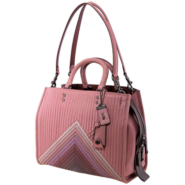 Túi Coach Rogue With Colorblock 'Pink' 25035-BPMG8 - Ảnh 3