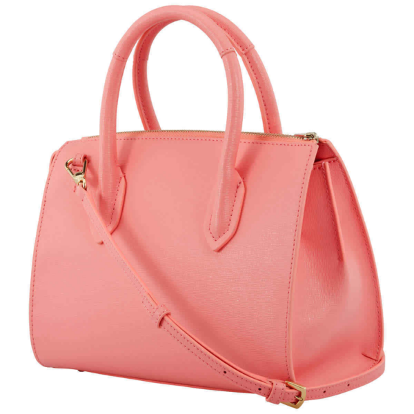 Túi Furla Pin S Leather Satchel Bag 'Pink' 942276 - Ảnh 2