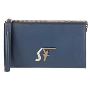Túi Salvatore Ferragamo Signature Logo Travel 'Blue' 24A430-723815