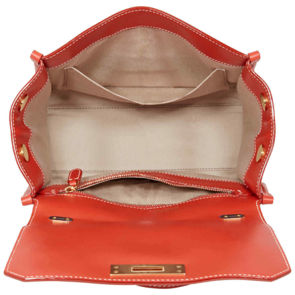 Túi Bally Breeze Shoulder Bag 'Papavero' 6227170 - Ảnh 4