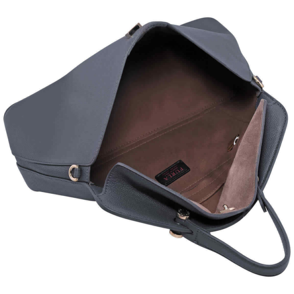 Túi Furla My Piper M Top Handle Bag 'Ardesia E' 977736 - Ảnh 3