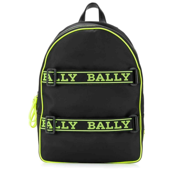 Balo Bally Men's Logo-tape Buckle 'Black' 6228632