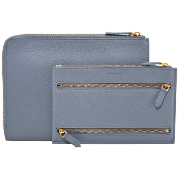 Ví Burberry Northwich Embossed 'Blue' 4064025 - Ảnh 2