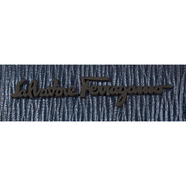 Túi Salvatore Ferragamo Calfskin Document Holder 'Blue' 24A105-704758 - Ảnh 3