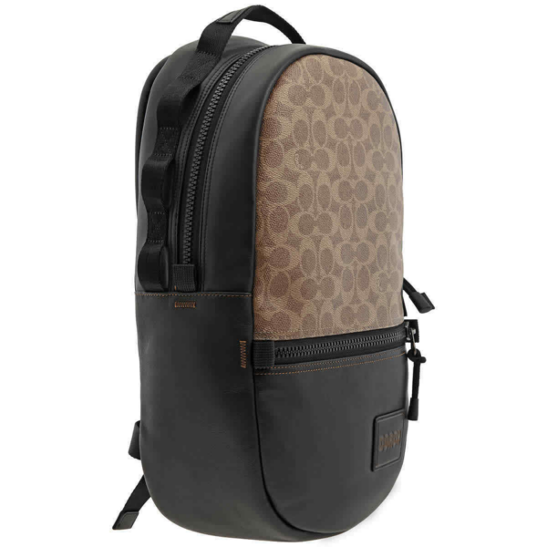 Balo Coach Signature Canvas With Patch Pacer 'Black Copper' 87988-JIKHA - Ảnh 3