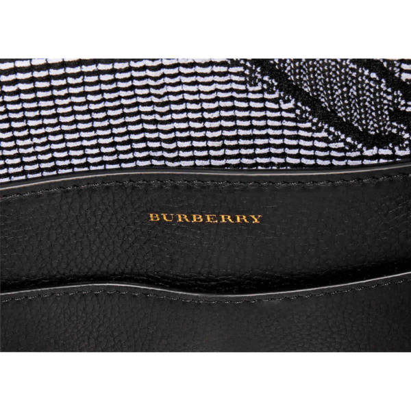 Túi Burberry Medium Knitted Link Belt Bag 'Black' 8006497 - Ảnh 3