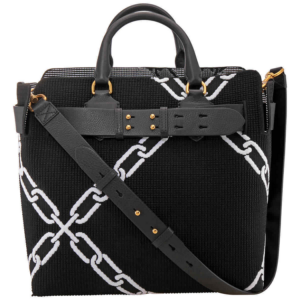 Túi Burberry Medium Knitted Link Belt Bag 'Black' 8006497