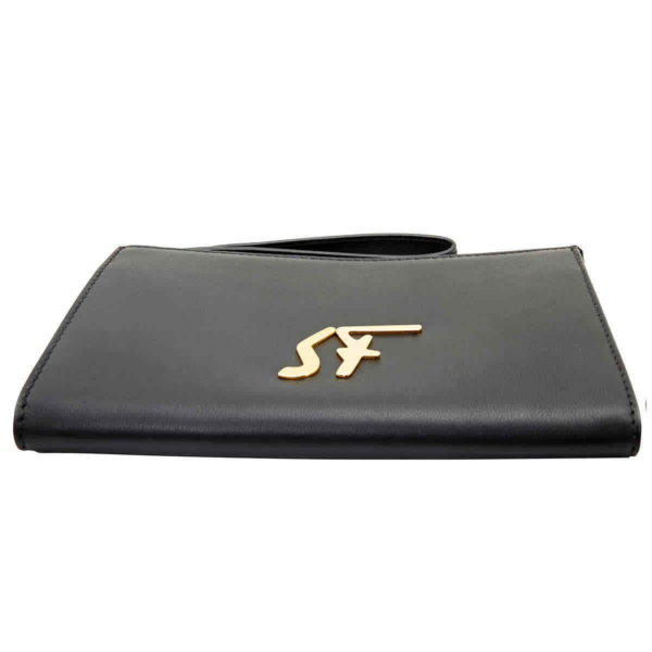 Túi Salvatore Ferragamo Signature Logo Holder 'Black' 24A430-728057 - Ảnh 6