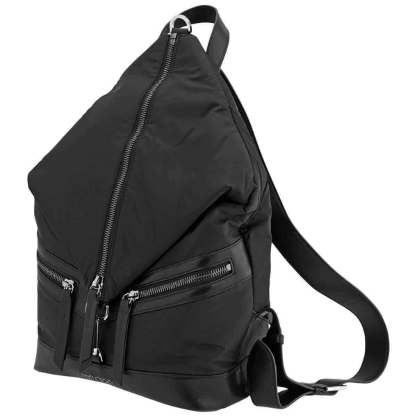 Balo Jimmy Choo Soft Nylon and Satin 'Black' 194-FITZROY-M - Ảnh 2
