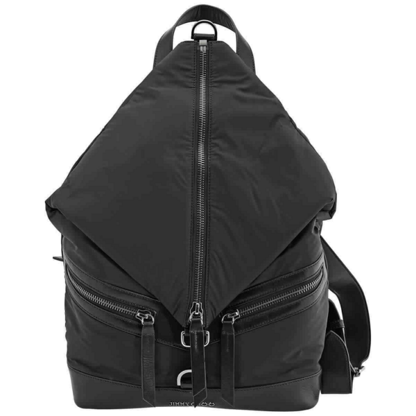 Balo Jimmy Choo Soft Nylon and Satin 'Black' 194-FITZROY-M