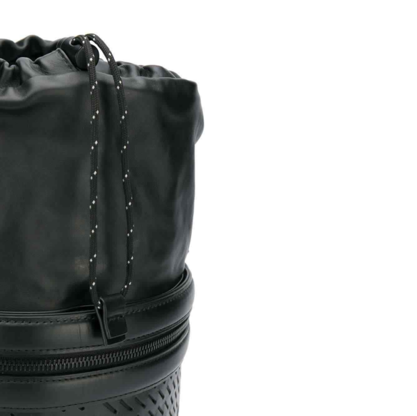 Túi Bottega Veneta Perforated Messenger Bag 'Black' 578544-VBOY1-1000 - Ảnh 2