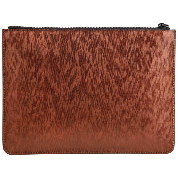 Túi Salvatore Ferragamo Calfskin Holder 'Brown' 24A105-713273 - Ảnh 4