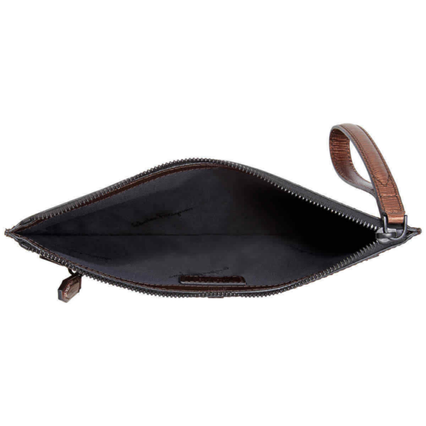 Túi Salvatore Ferragamo Calfskin Holder 'Brown' 24A105-713273 - Ảnh 3