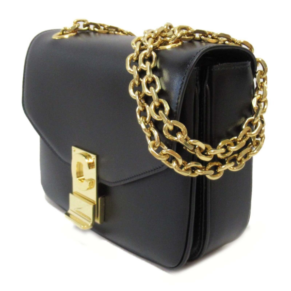 Túi Celine Small C Shiny Calfskin 'Black' 188403BFB-38NO - Ảnh 2