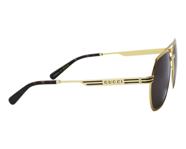 Kính Gucci Navigator Men's Sunglasses 'Brown' GG0981S-001-60 - Ảnh 2