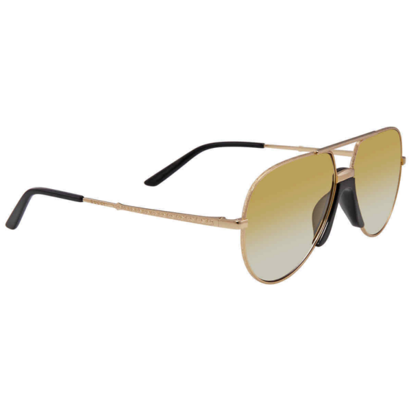 Kính Gucci Gradient Aviator Unisex 'Yellow' GG0432S-003-60 - Ảnh 2