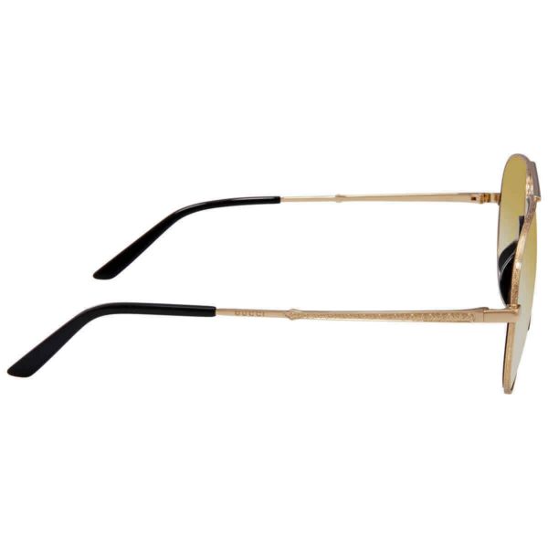 Kính Gucci Gradient Aviator Unisex 'Yellow' GG0432S-003-60 - Ảnh 3