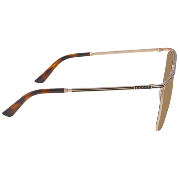 Kính Gucci Square Sunglasses 'Brown' GG0821S-003-62 - Ảnh 3