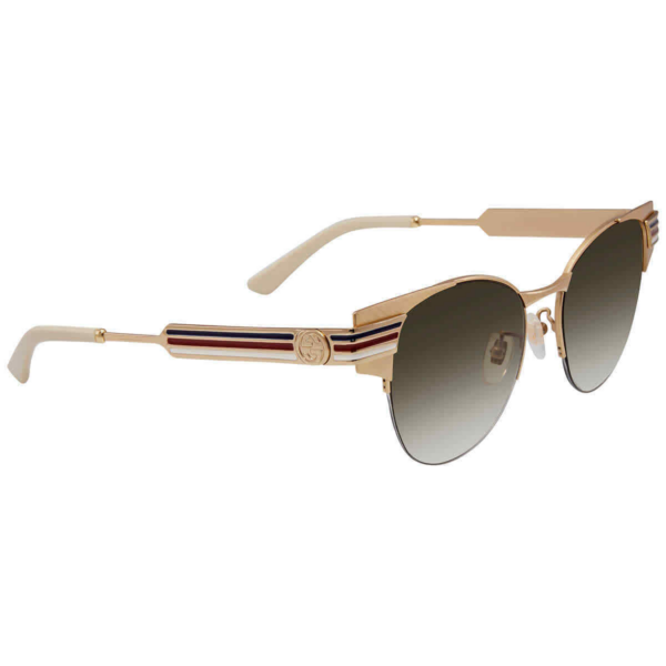 Kính Gucci Oval Unisex 'Green' GG0521S-002-52 - Ảnh 2