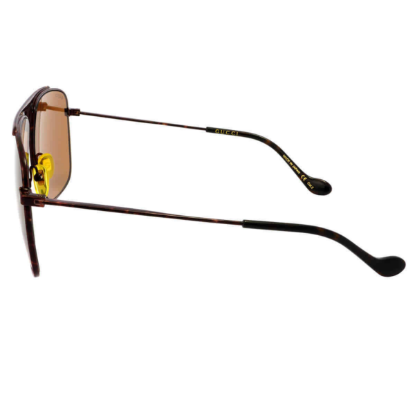 Kính Gucci Aviator Sunglasses 'Brown' GG0909S-002-63 - Ảnh 3