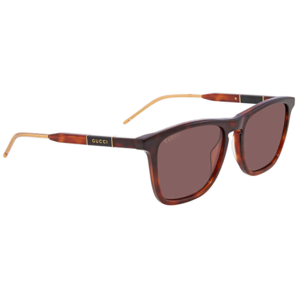 Kính Gucci Square Sunglasses 'Brown' GG0843S-002-55 - Ảnh 2